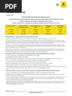 Aviva PLC Half Year Report 2022