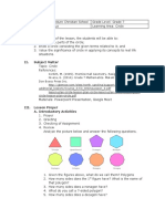 Circles Lesson Plan