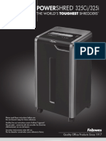 FELLOWES 325ci