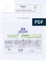 930-PRC-OP-WIK-0024 - CC01 - Vendor Training Plan - APPROVED