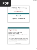 Financial Accounting: Adjusting The Accounts