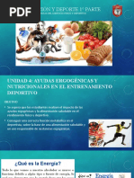 Nutrición y Deporte I Parte