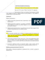 (Procesal 3) Medidas Prejudiciales y Procedimiento Ordinario