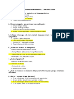 Banco de Preguntas de Obstetricia y Laboratorio Clínico