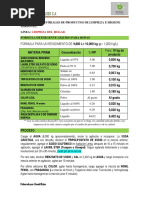 Formula Del Detergente Líquido-Marycruz-Co