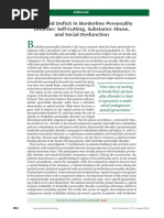 An Opioid Deficit in in BPD