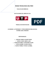 Trabajo de Investigación - Instituciones Del Derecho Civil