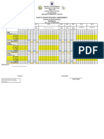 EGRA School Reading Profile Kindergarten