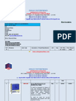 Quotation For Prosoil - Bangladesh - 015-01-2016