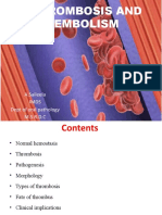 Thrombosis and Embolism