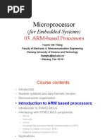 MicroprocessorHVT2019 Lec03 ARMbasedMCU