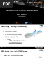 Eam 2014 Institutionalize Reliability Improvement