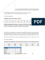 Ejercicio No. 1: A) Ordenar Los Datos Del Menor Al Mayor