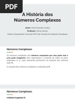 A História Dos Números Complexos