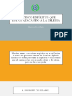 Los Cinco Espíritus Que Están Atacando A La Iglesia