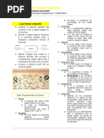 Chapter 4 - Electronic Sensors