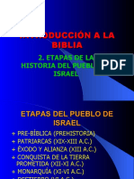 2 Etapas Del Pueblo de Israel