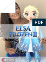 Molde Elsa - Molde Frozen 2 - Monique Rangel