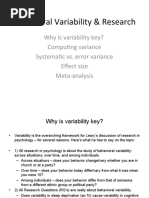 Behavioral Variability - Leary Fall 2015