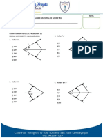 Examen de Geometria-Primer Año Sec