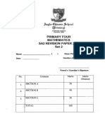 P4 Maths SA2 2021 ACSP Exam Papers