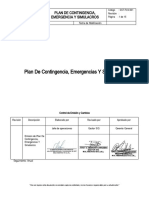 SST - PLN.001 Plan de Contingencia, Emergencias Simulacros