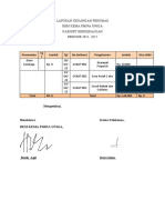 Format Laporan Keuangan Bem Proker