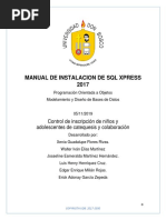 Manual de Instalacion de SQL Server Xpress - 1