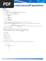 Test Yourself Answers Topic 5 Tsokos