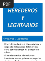 Herederos y Legatarios