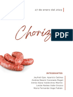 Reporte de Práctica Elaboración de Chorizo