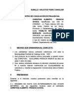 Conciliacion Particion y Division de Bienes