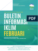 BULETIN HUJAN BULANAN BMKG Edisi FEBRUARI 2023