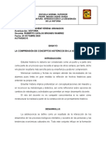 Act. 5. ENSAYO. La Comprensión de Los Conceptos Históricos