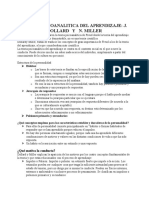 Dollard y Miller Skinner - Teorias de La Personalidad II