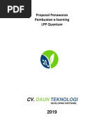 Proposal Penawaran E-Learning LPP Quantum 2019