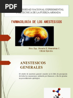 Farmacologia de Los Anestesicos