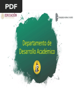 Departamento Desarrollo Academico