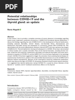 Naguib - Potential Relationships Between COVID-19 and The Thyroid Gland An Update