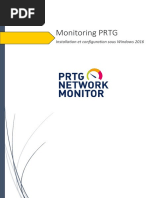 Monitoring PRTG. Installation Et Configuration Sous Windows 2016