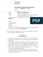 Surat Perjanjian Kerja