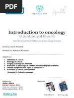 L1.Introduction To Oncology