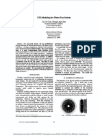 2003-CFD Modeling For Motor Fan System