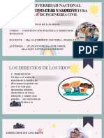 Los Derechos de Los Hijos