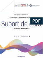 Suport de Curs - ANALIZA FINANCIARA