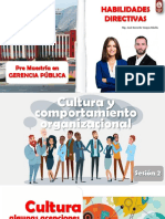 Sesion 2 - Cultura - Comportamiento Organizacional