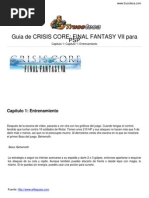 Guia Trucoteca Crisis Core Final Fantasy Vii PSP