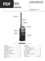 Kenwood TK 272 G Service Manual