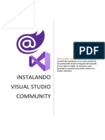 Instalacion Visualstudio2019