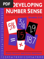 Developing Number Sense, Grades 3-6